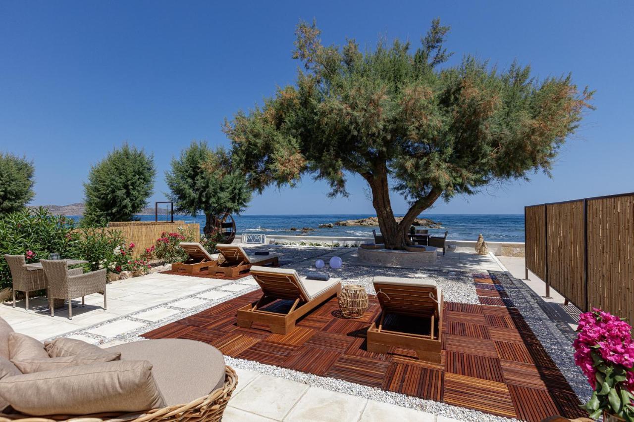 Galatás Villa Seashell -Wonderful Newly Renovated Villa On The Beach מראה חיצוני תמונה